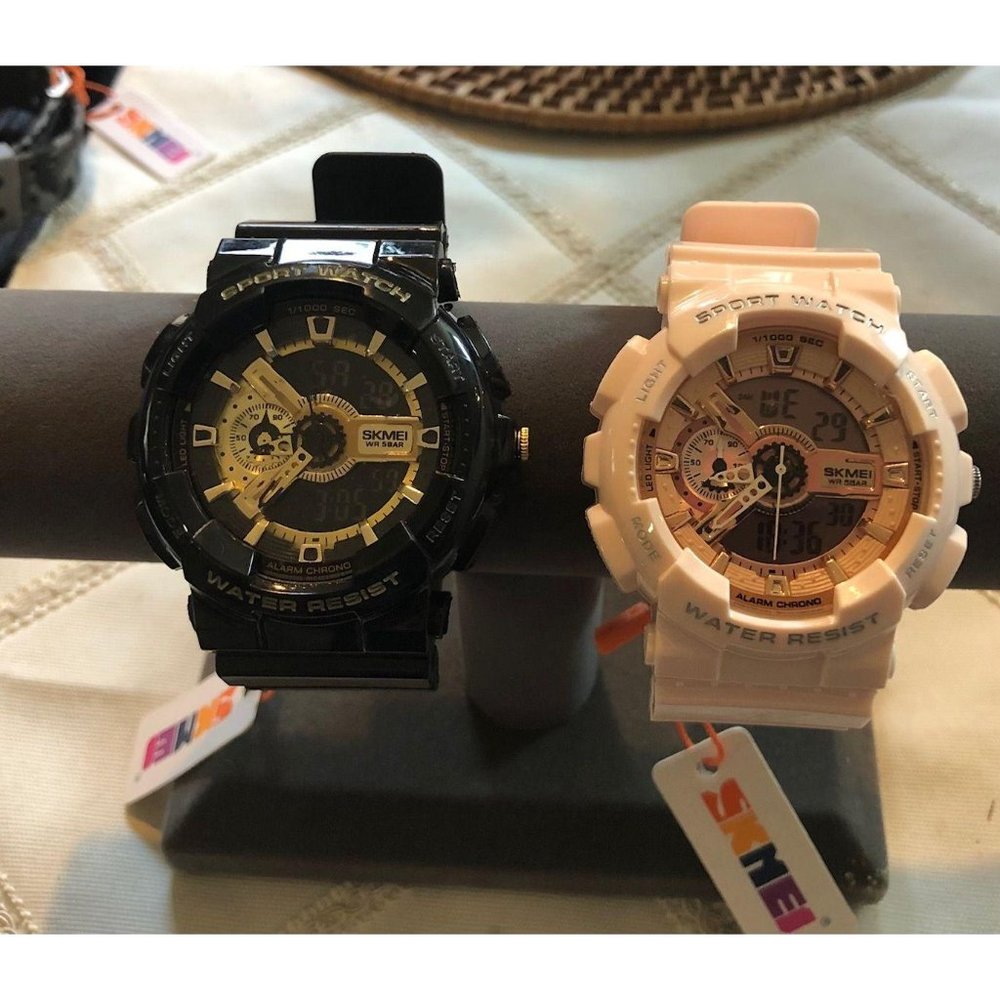 TWO  Military Style Watches by Skmei - Picture 2 of 14